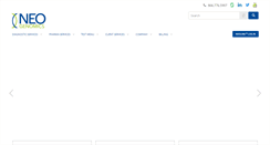 Desktop Screenshot of neogenomics.com